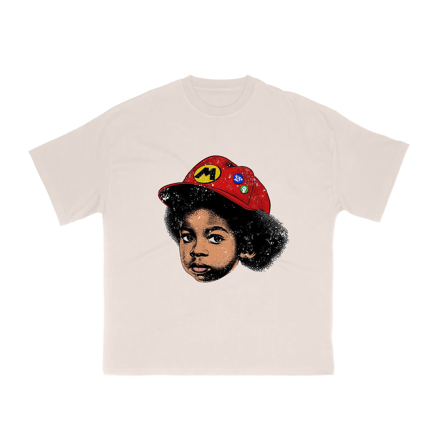 Afro Mario Tee