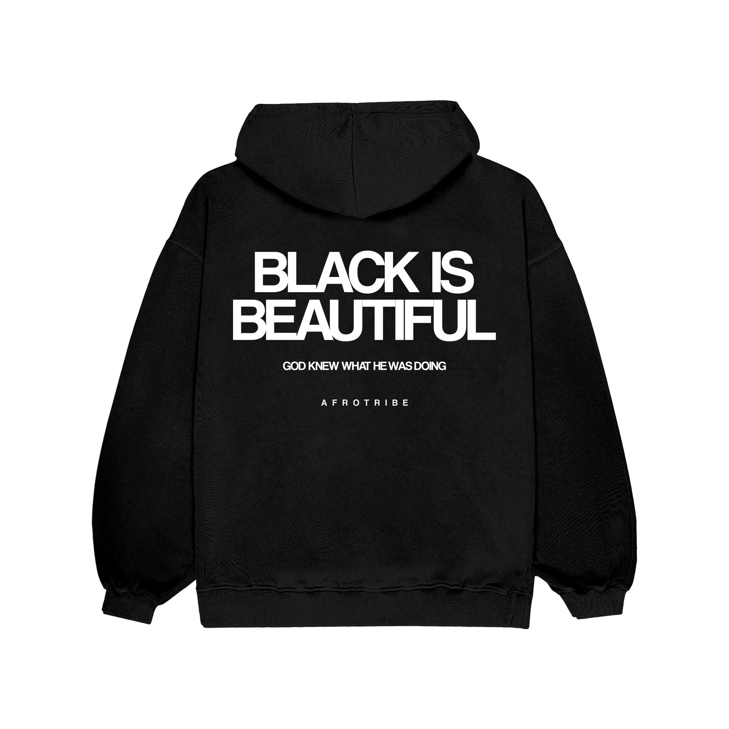 Black Is Beautiful Oversized Hoodie