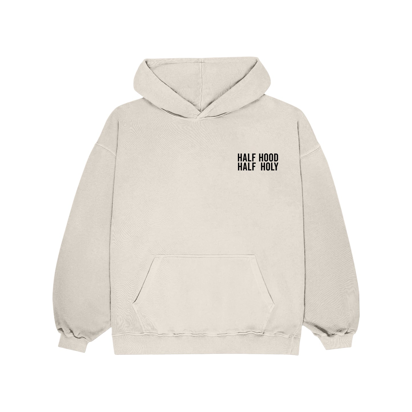 Half Hood Oversized Hoodie