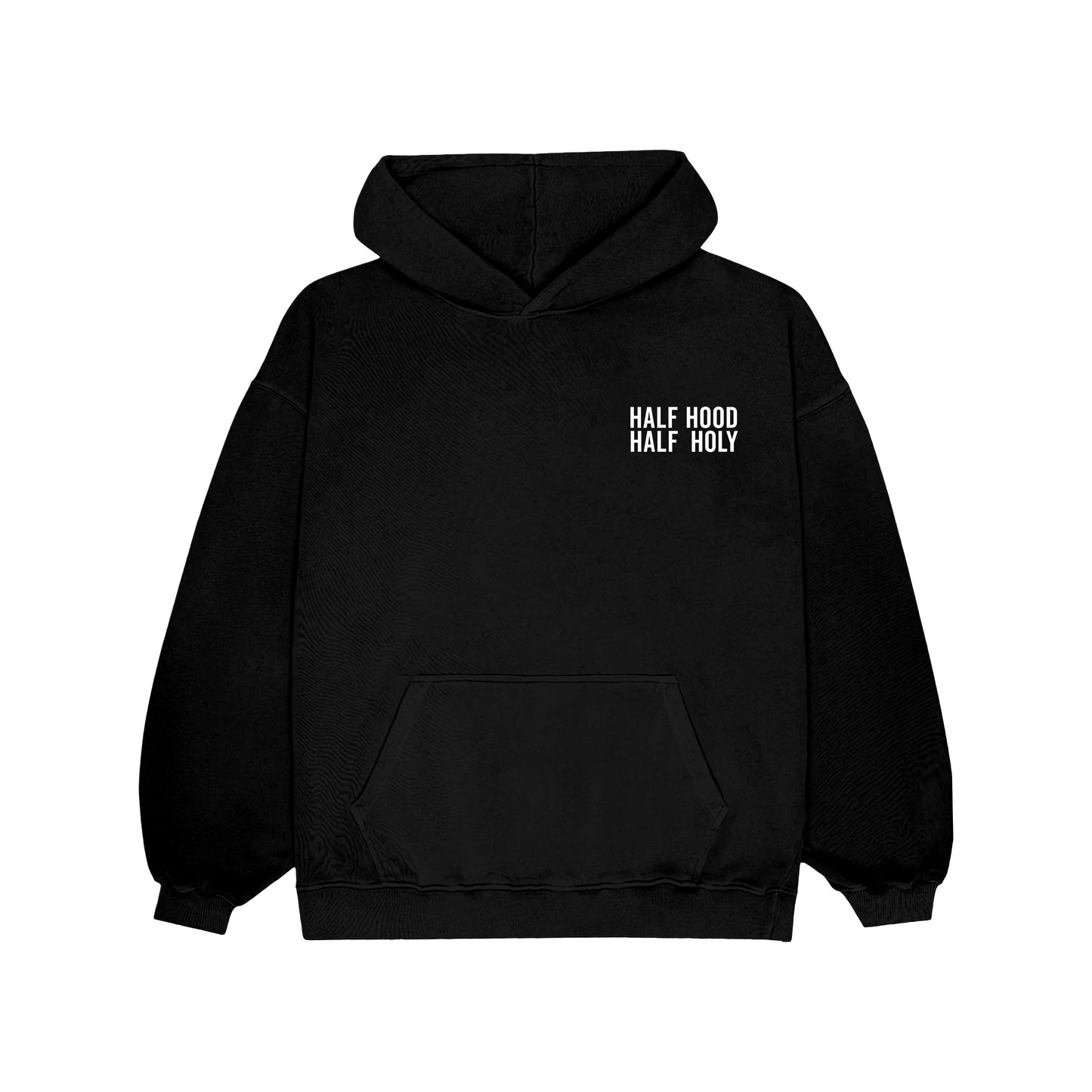 Half Hood Oversized Hoodie