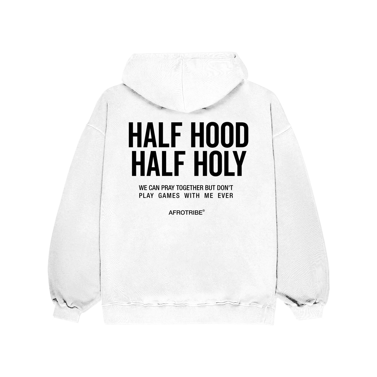 Half Hood Oversized Hoodie