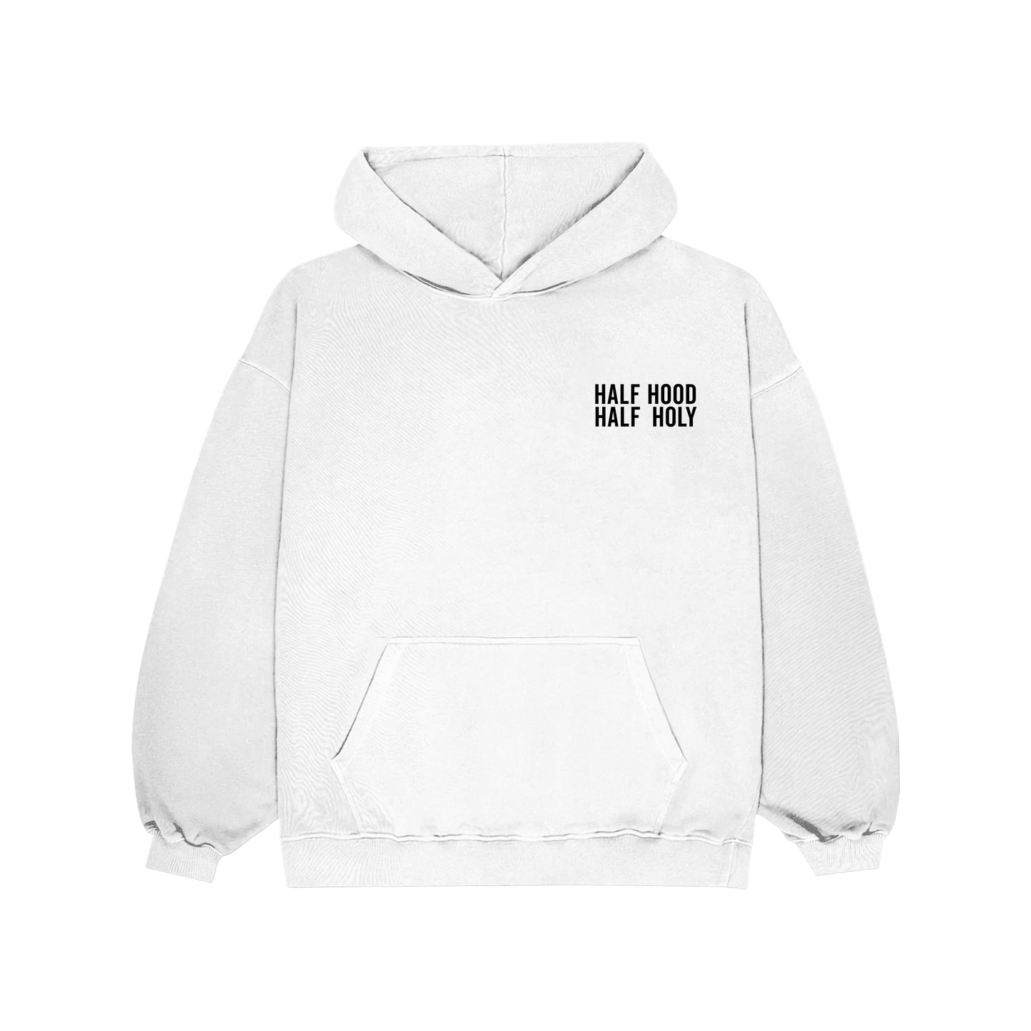 Half Hood Oversized Hoodie