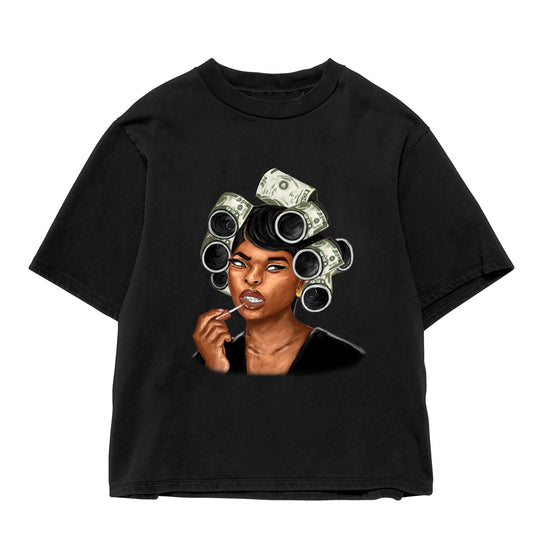 Money Hair Oversize Tee