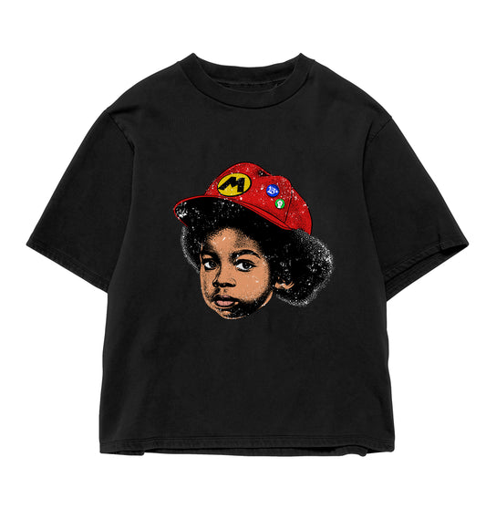 Afro Mario Oversize Tee