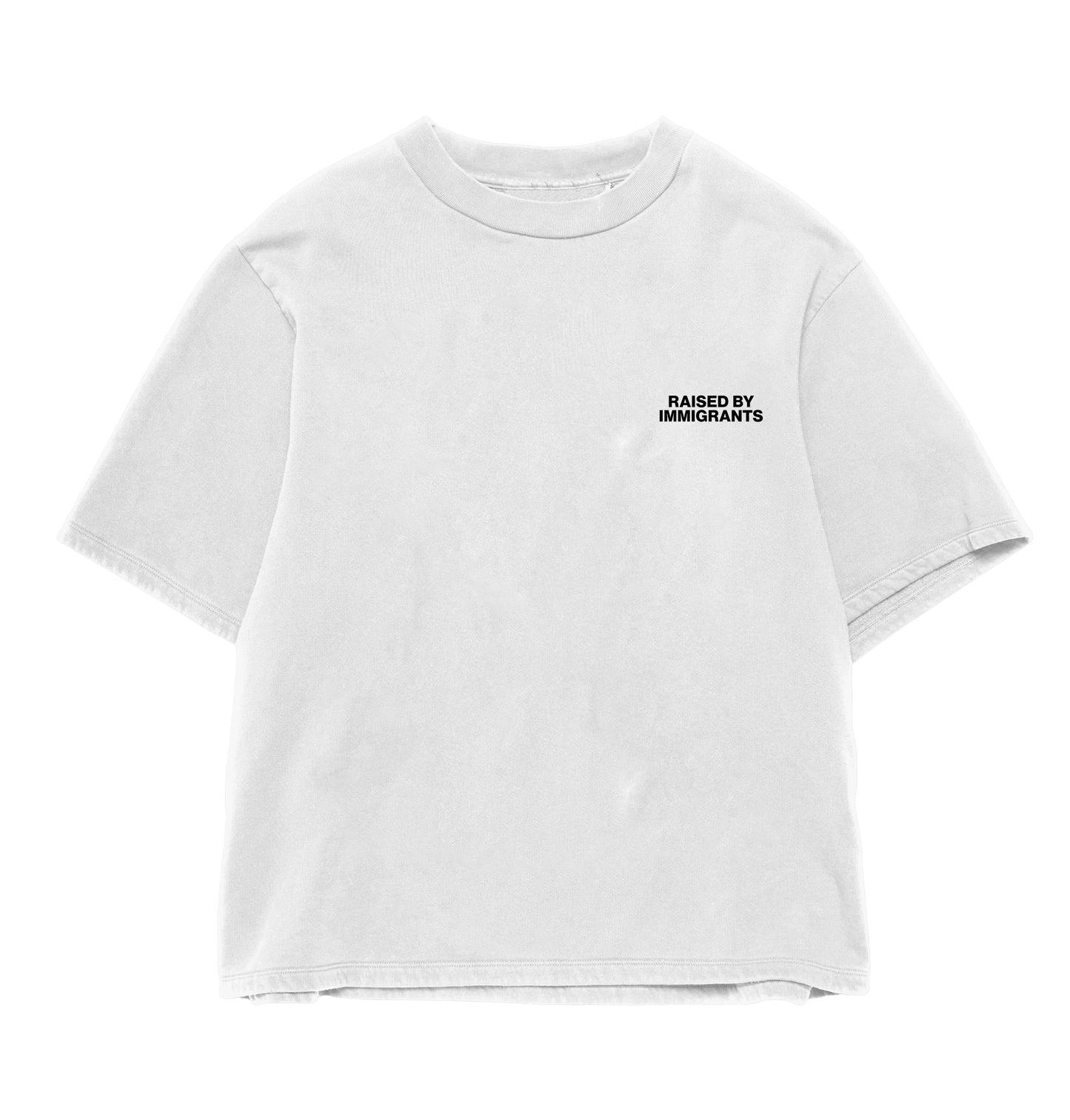 Raised By Immigrants Oversize Tee