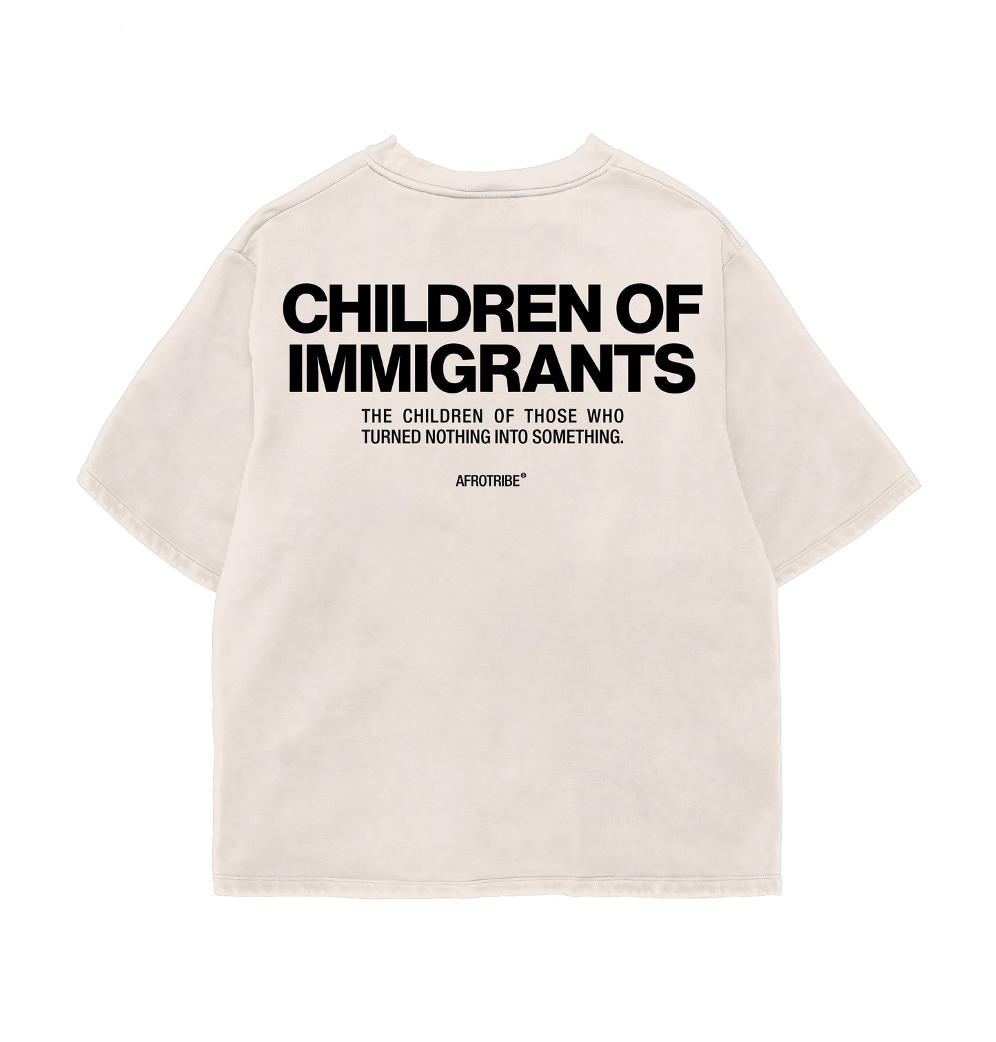 Children Of Immigrants Oversize Tee