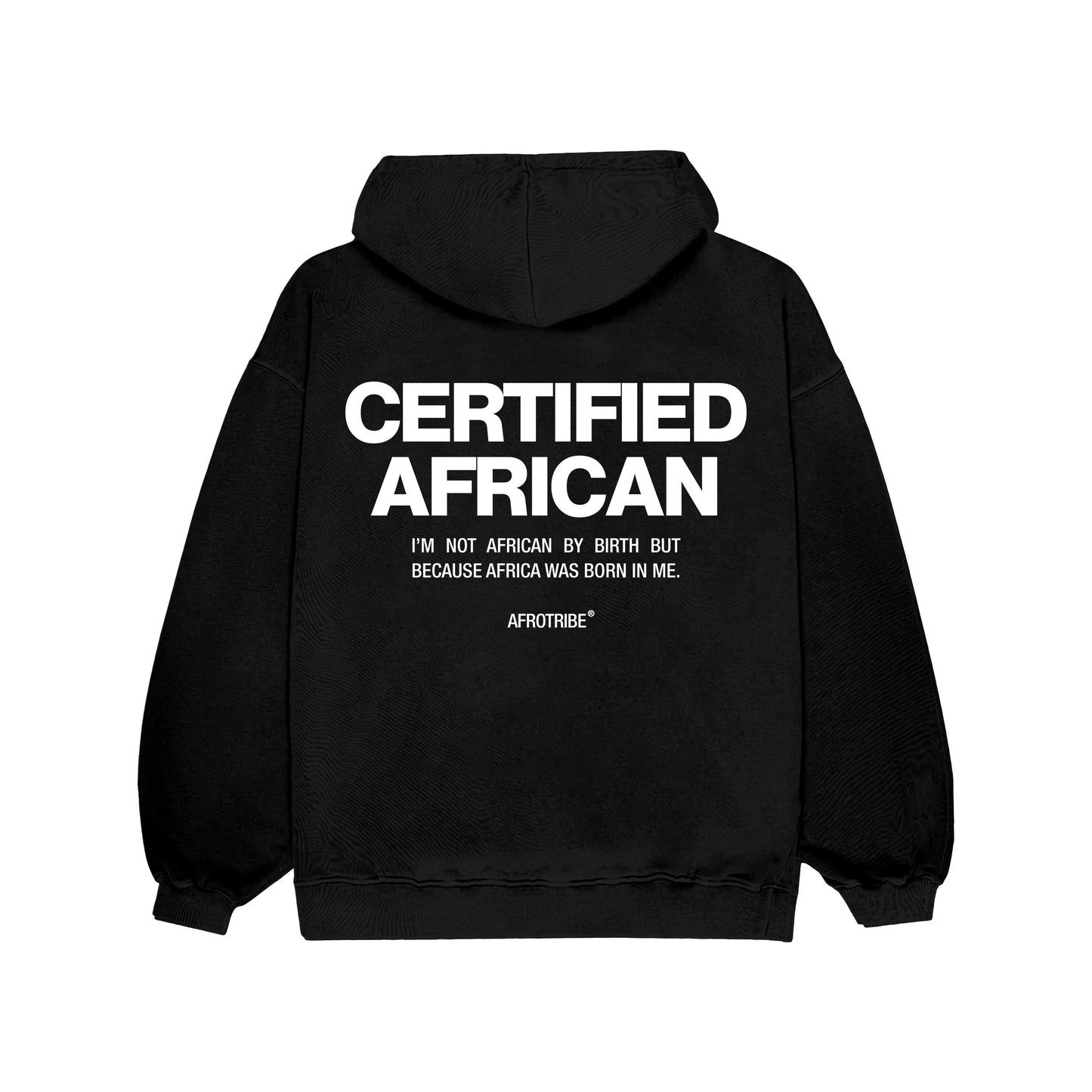 Certified African Oversize Hoodie