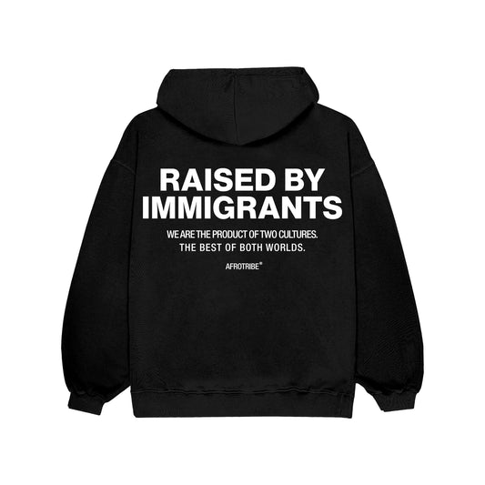 Raised By Immigrants Oversize Hoodie