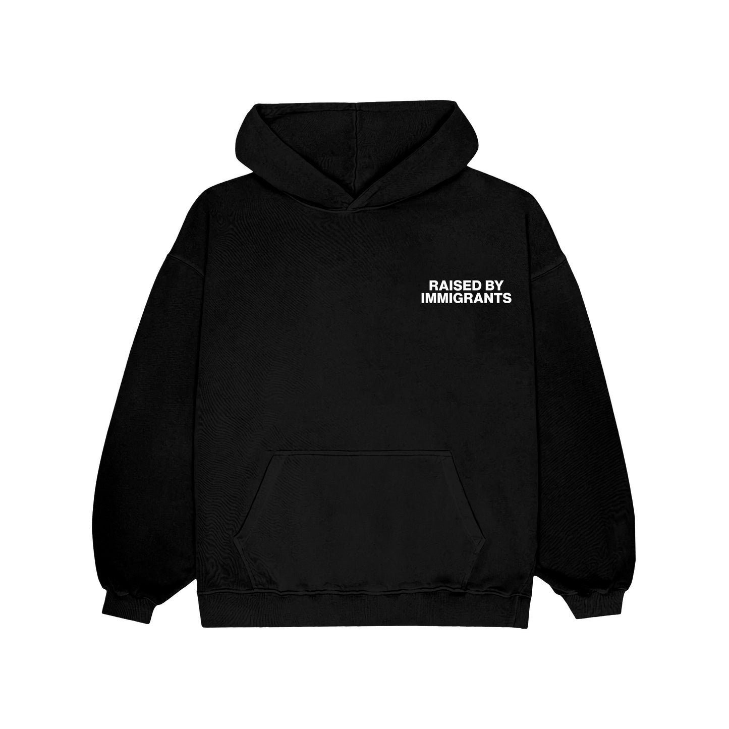 Raised By Immigrants Oversize Hoodie